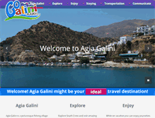 Tablet Screenshot of gogalini.com